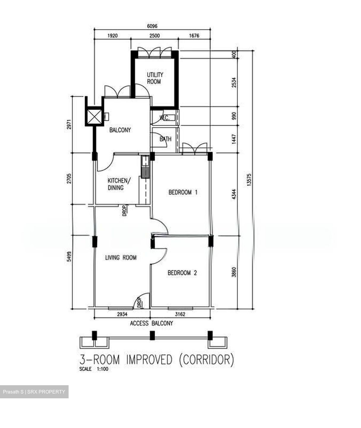 Blk 1 Kim Keat Court (Toa Payoh), HDB 3 Rooms #570166841